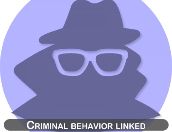 Criminal behavior linked to thinking about risk